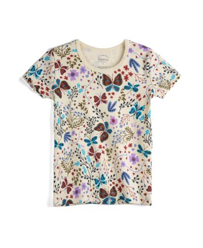 Mightly Детский Fair Trade Organic Cotton Ribbed Scoop Neck Tee