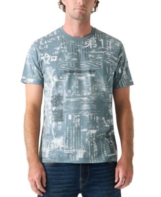 GUESS Men's Tokyo Nights Short-Sleeve T-Shirt