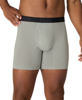 Hanes Men's Ultimate Comfort Flex Fit Boxer Briefs, 3-Pack