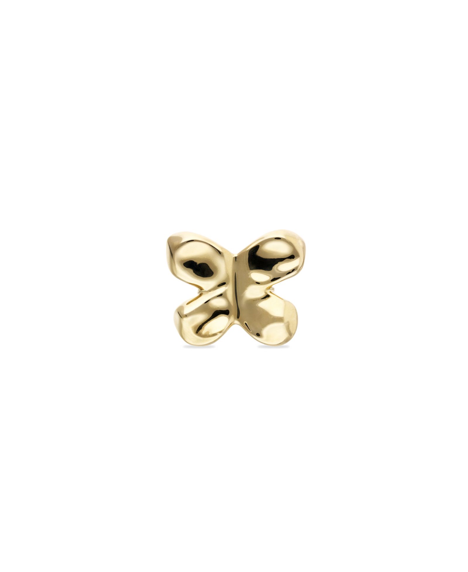 UNOde50 18k Gold- Plated Butterfly Metal Alloy Ring