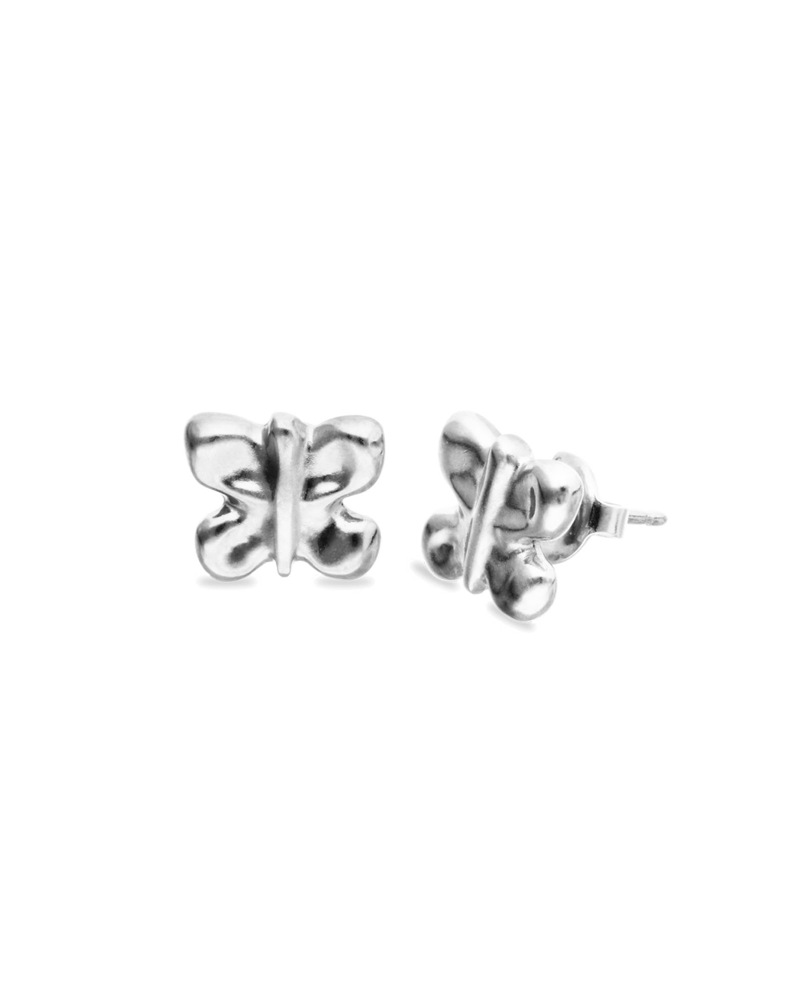 Серьги-бабочки UNOde50 18k Gold Plated Metal Alloy Butterfly Earrings
