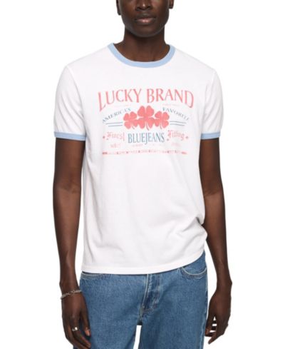 Lucky Brand Men's Vintage Graphic Title T-Shirt