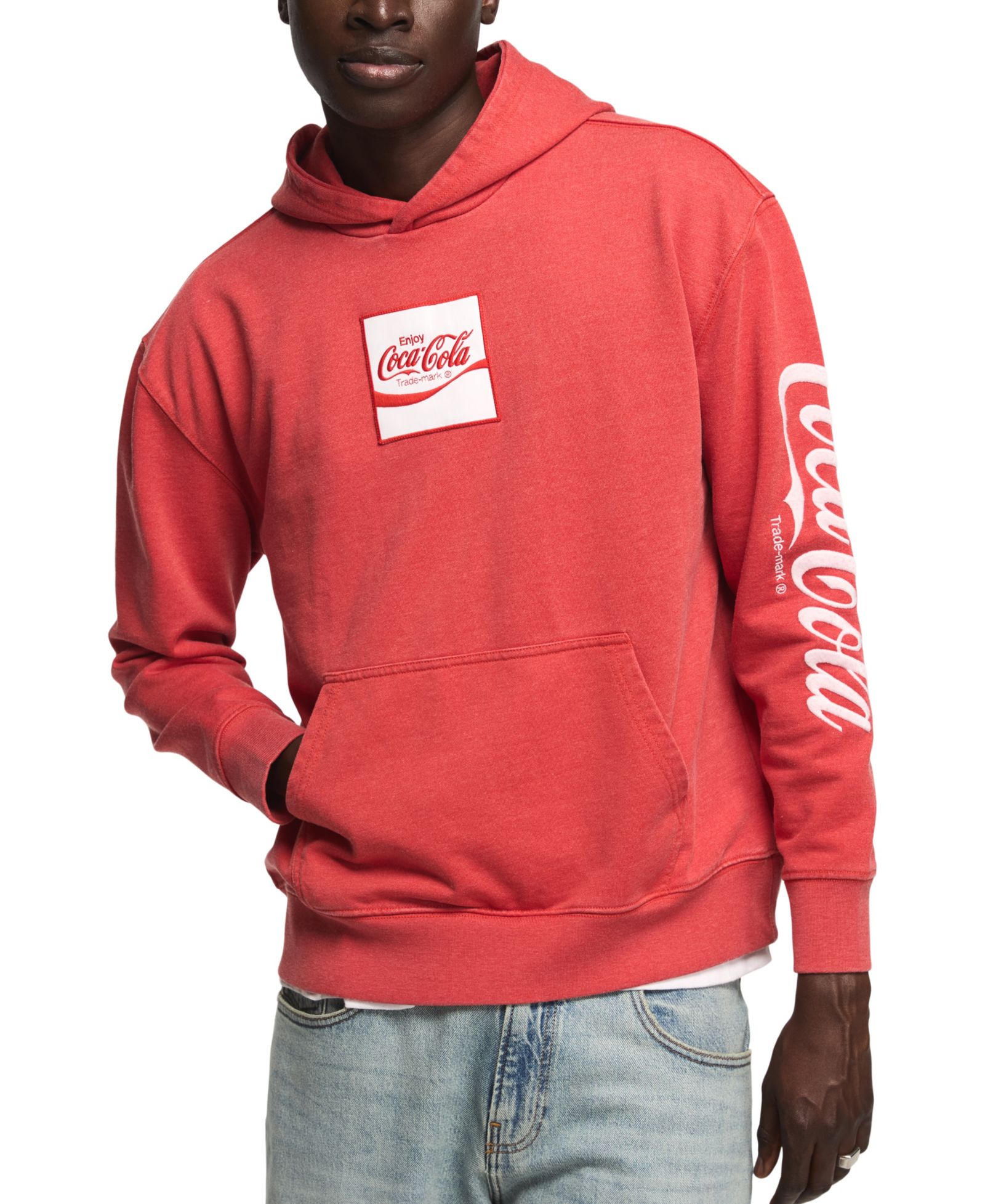 Lucky Brand Мужское худи с логотипом Coke