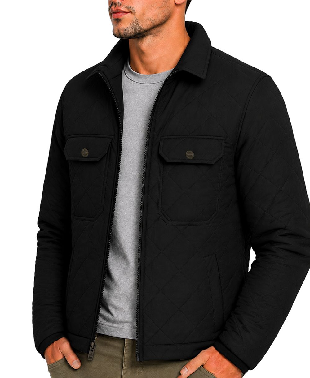 Hawke & Co. Men's Diamond Quilted Lightweight Jacket