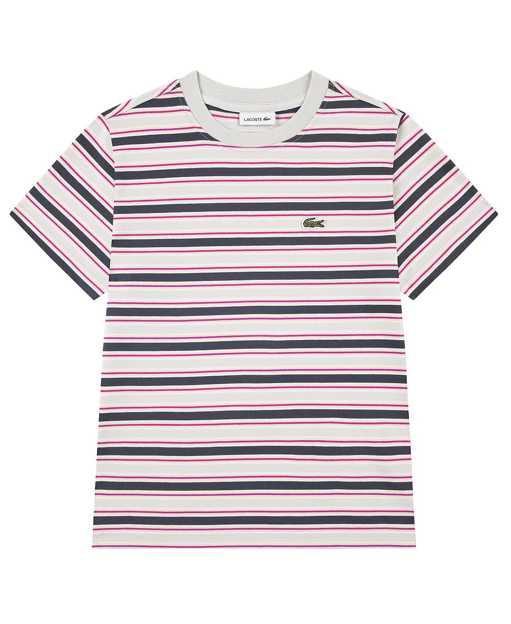 Lacoste детская футболка с коротким рукавом в полоску Icon, 10-16 лет