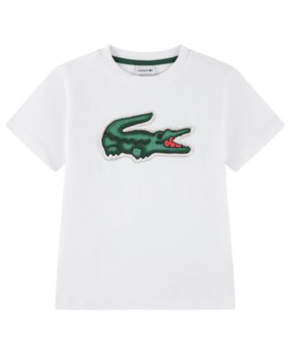 Lacoste Детская футболка с коротким рукавом и логотипом для мальчиков 10-16 лет