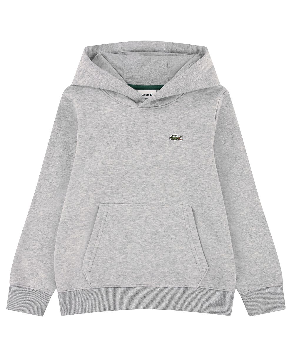 Lacoste Boys' 10-16 Long-Sleeve Fleece Hoodie