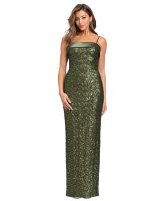 Женское вечернее платье XSCAPE Strapless Sequin Formal