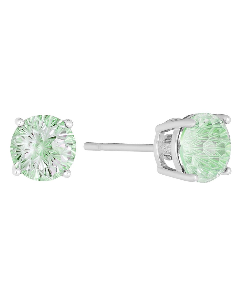Серьги-гвоздики Macy's из стерлингового серебра с кубическим цирконием