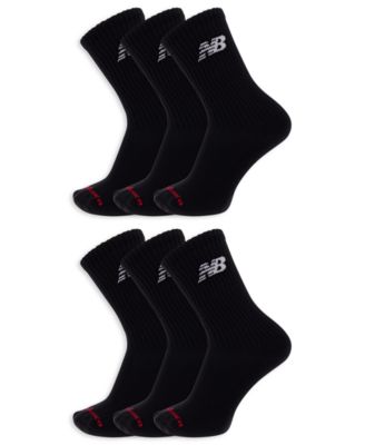 New Balance Men's Crew Socks, 6-Pack