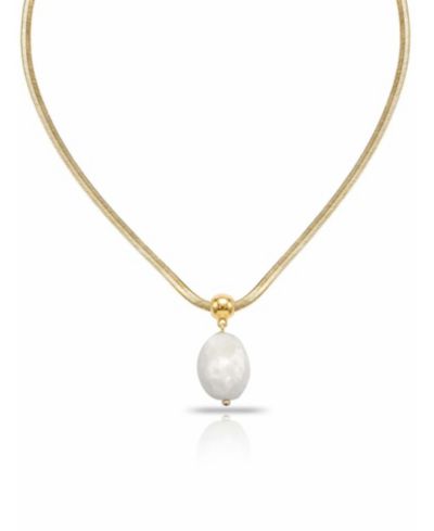 Подвеска ETTIKA Snake Chain из позолоченной кости