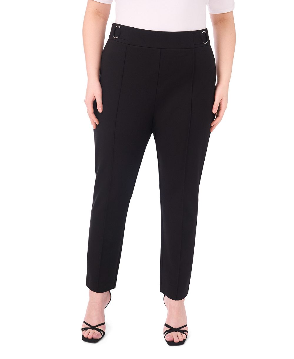Vince Camuto Plus Size Slim-Leg Pull-On Ankle Pants