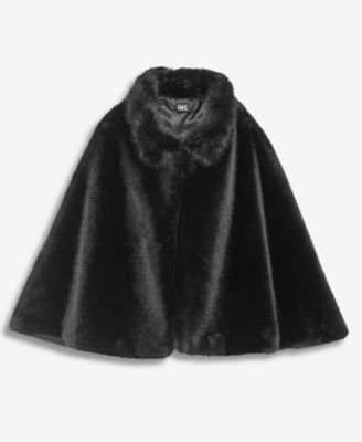 Женский жакет I.N.C. International Concepts Faux-Fur Curve Topper с воротником из искусственного меха