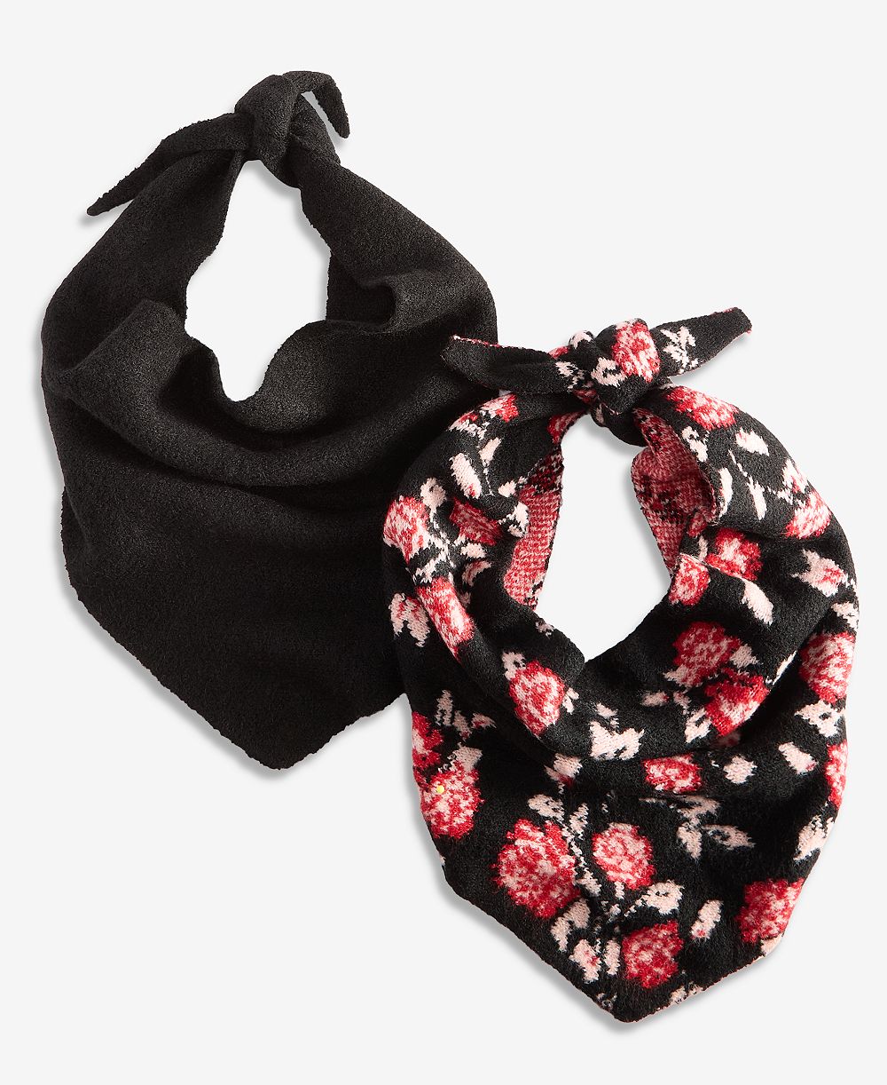 I.N.C. International Concepts Women's Rose Solid Two-Pack Triangle Scarf Gift Set, Macy's Exclusive