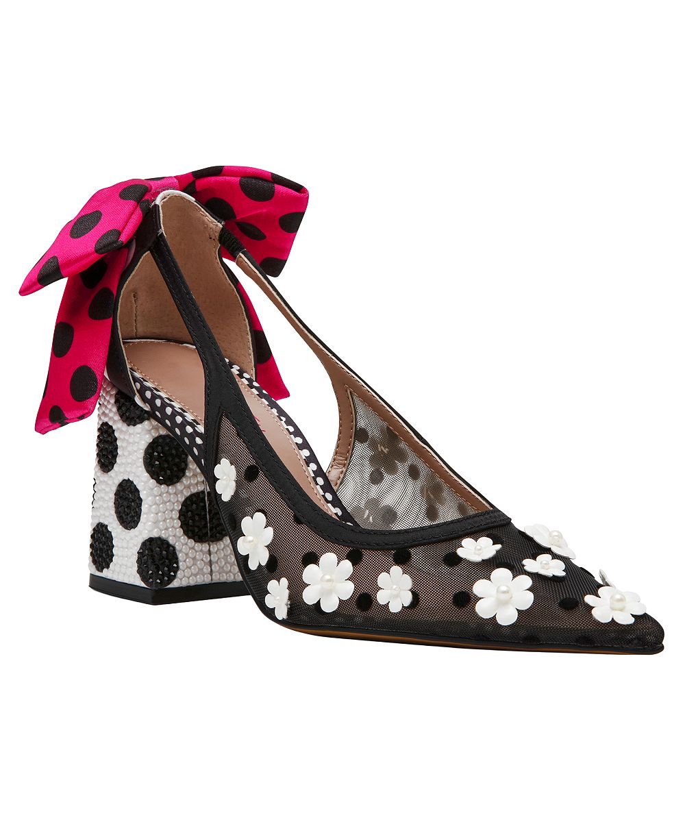 Женские туфли-лодочки Betsey Johnson Women's Felix Slingback Dress Pumps