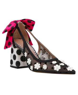Женские туфли-лодочки Betsey Johnson Women's Felix Slingback Dress Pumps