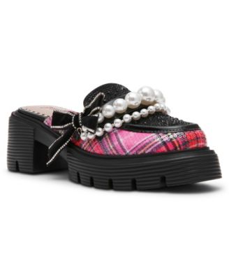 Женские лоферы-мюли Betsey Johnson Women's Haven Platform