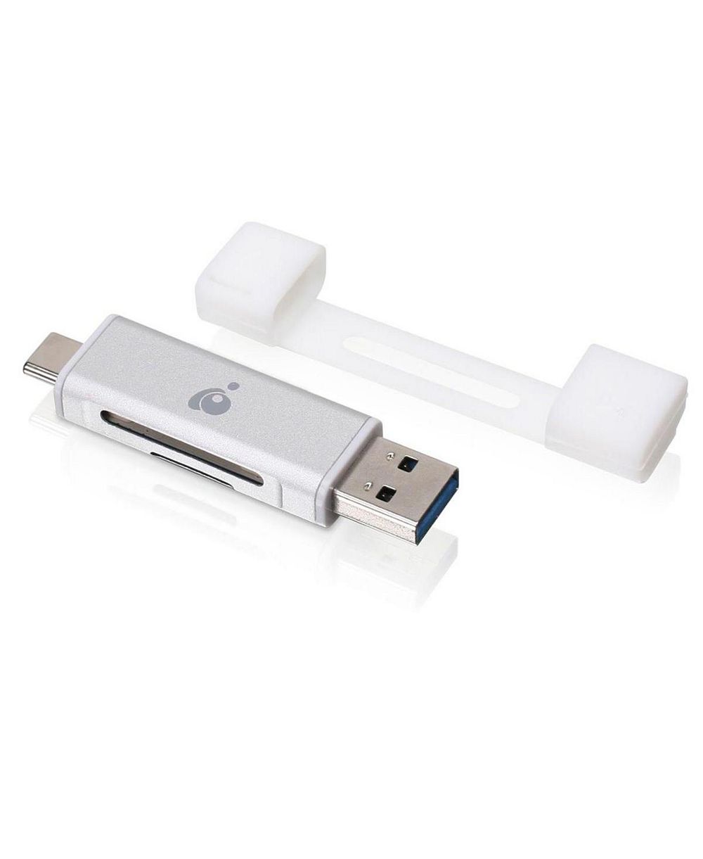 Кардридер IOGEAR USB C Duo SD MicroSD MMC RS MMC