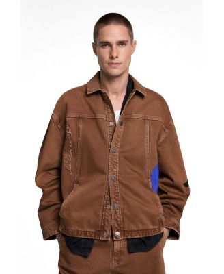 Desigual Men's Printed jacket with suns