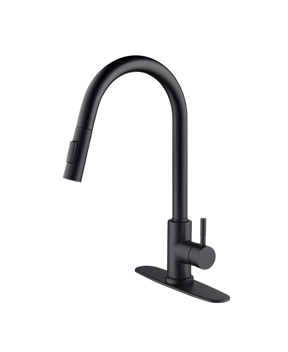 PHYING Touch Sensor Kitchen Faucet with Pull Down Sprayer Smart Hands Free Water Tap High Arc Single Handle Modern Utility Sink Faucet
