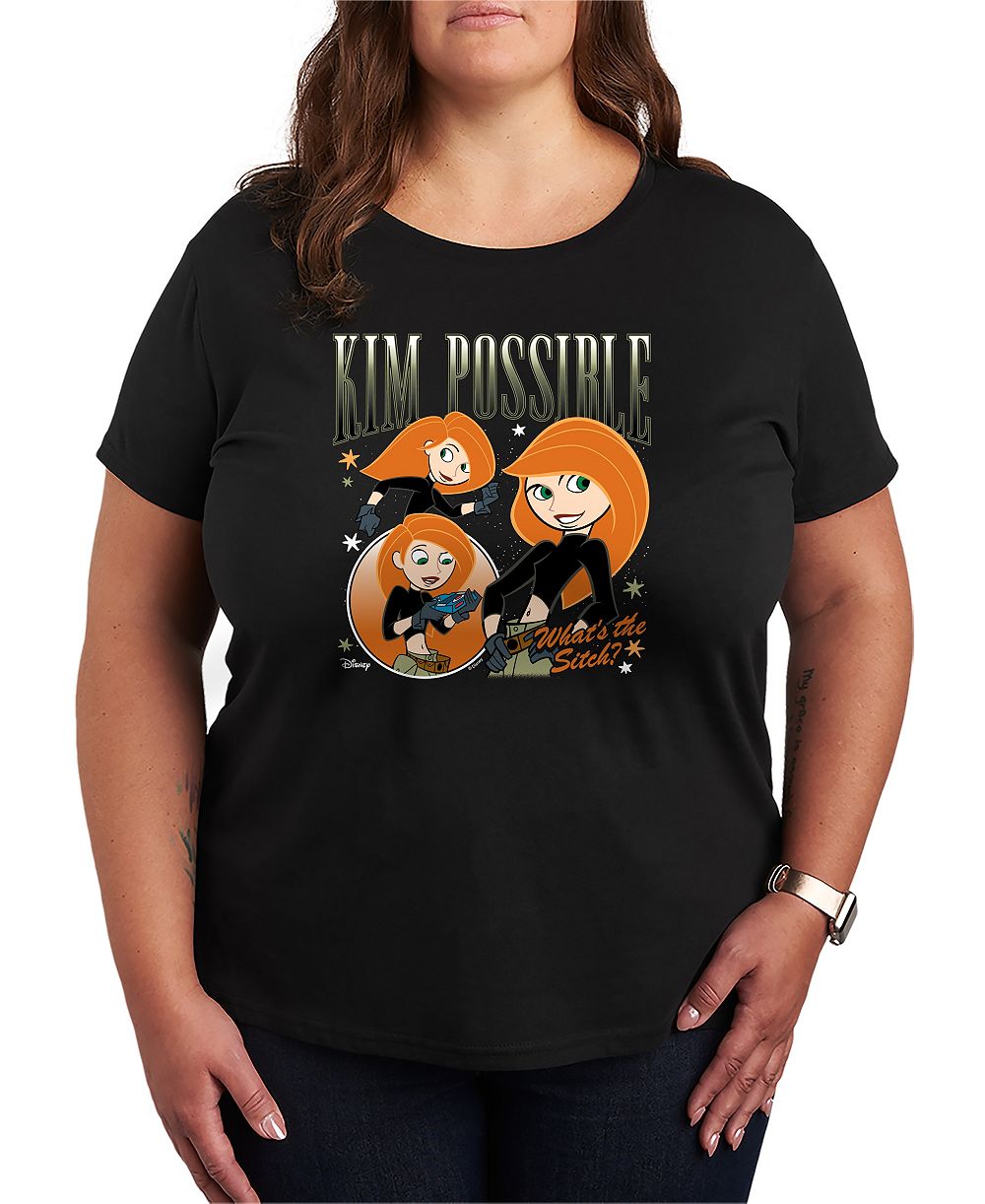 Hybrid Apparel Plus Size Kim Possible Collage Graphic T-Shirt