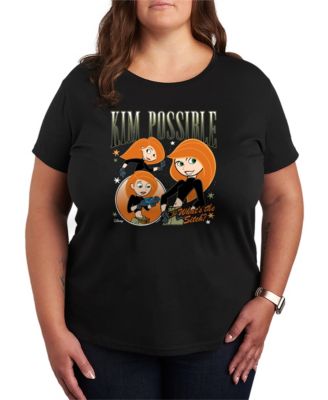 Hybrid Apparel Plus Size Kim Possible Collage Graphic T-Shirt