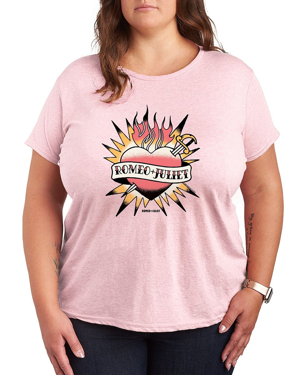 Футболка Hybrid Apparel Plus Size с принтом William Shakespeare’s Romeo + Juliet Heart Tattoo