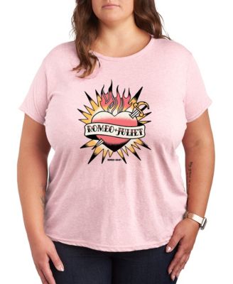 Футболка Hybrid Apparel Plus Size с принтом William Shakespeare’s Romeo + Juliet Heart Tattoo