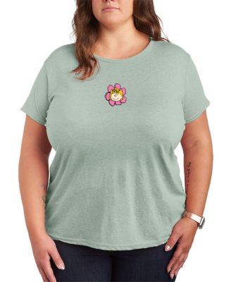 Футболка Hybrid Apparel Plus Size Peanuts Sally Flower Graphic T-Shirt