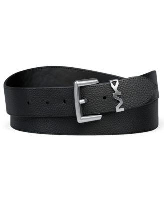 31MM Michael Kors Men's Pebbled Reversible Leather Belt