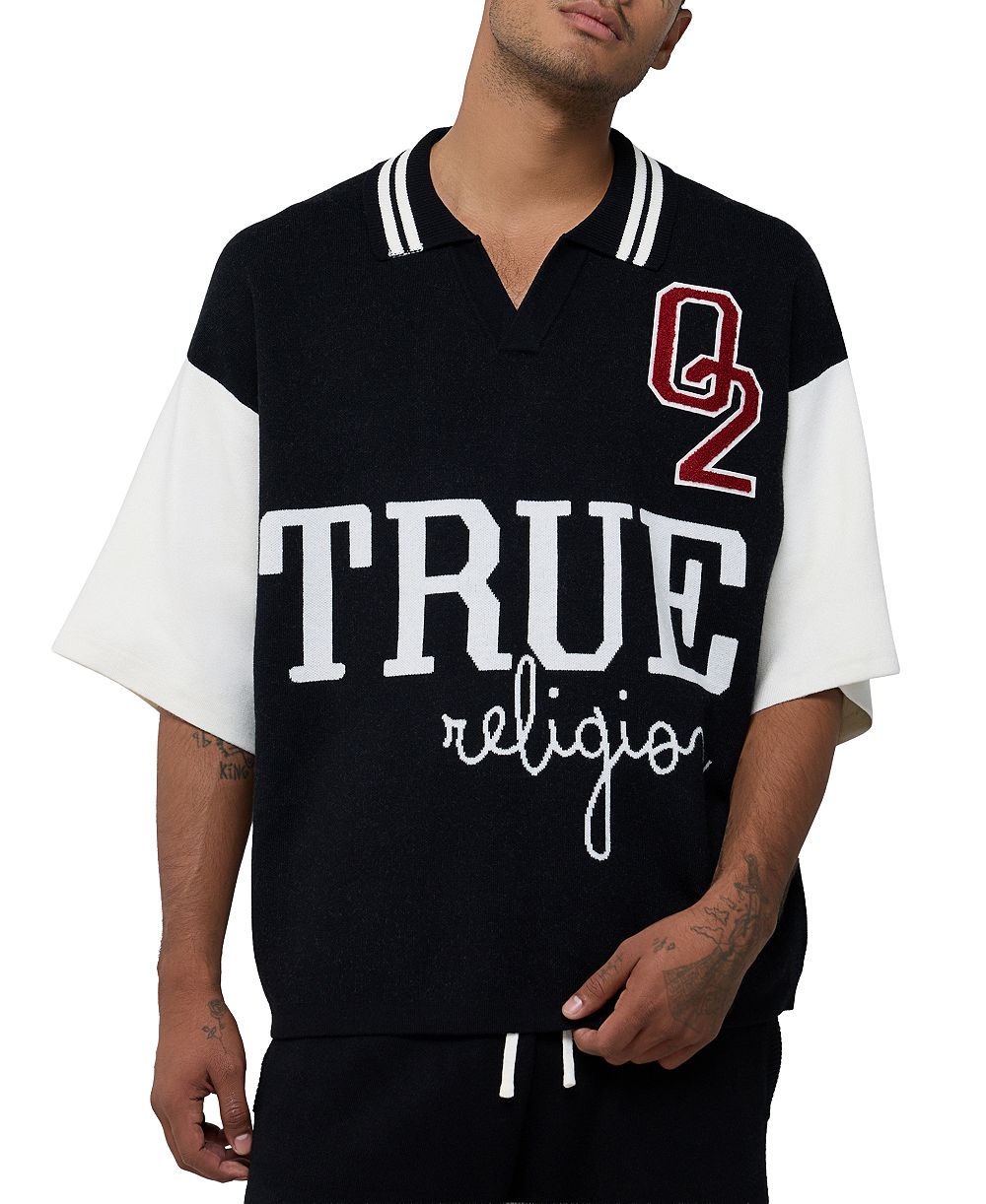 Поло True Religion Men's Knit Oversized