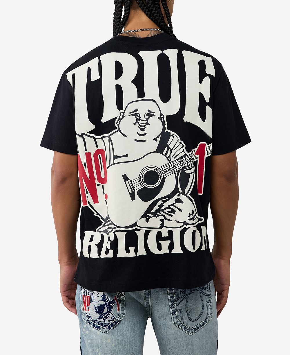 True Religion Men's Buddha Logo T-Shirt