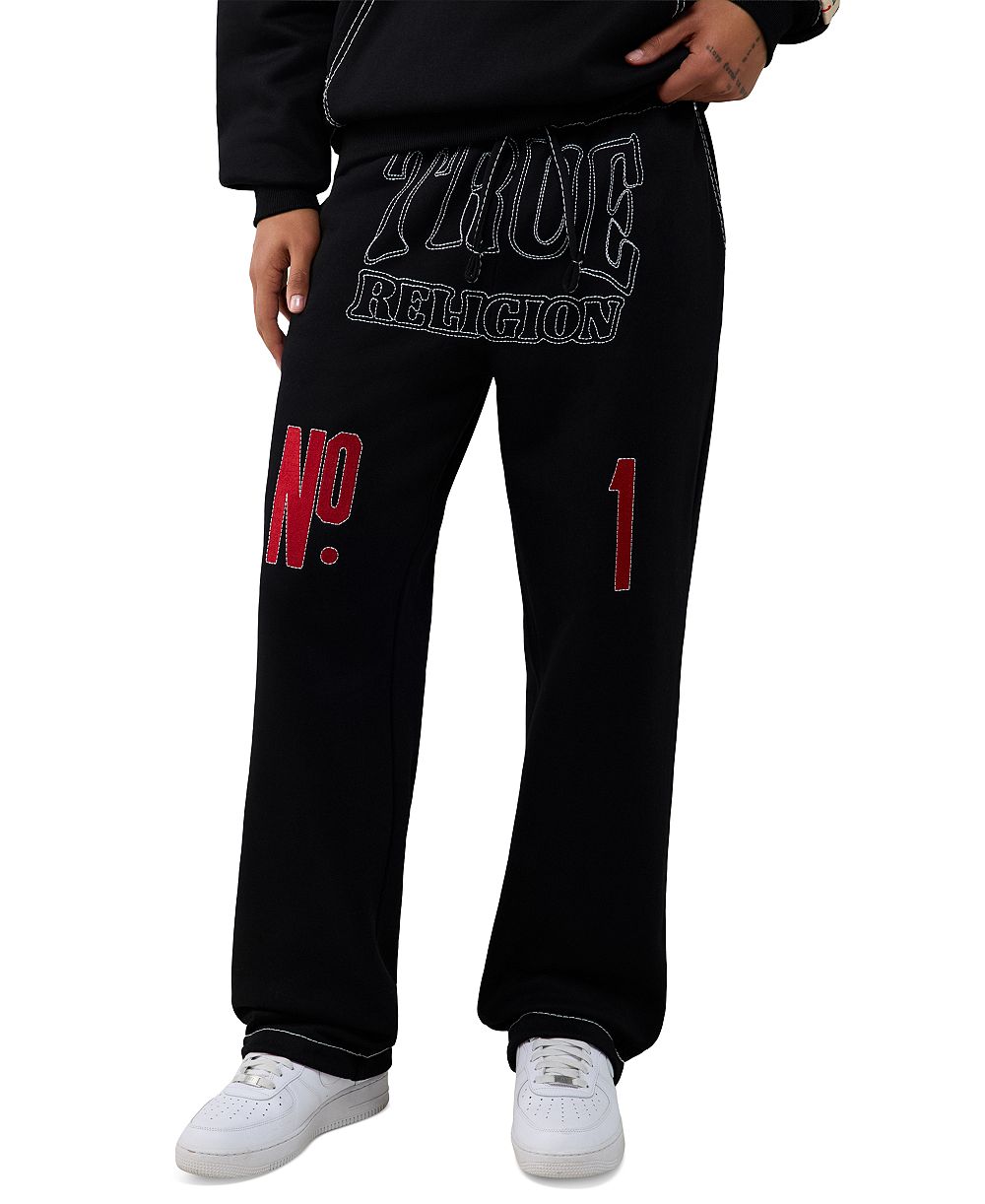 True Religion мужские спортивные брюки с логотипом Big T