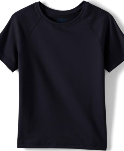 Lands' End School Uniform Kids Short Sleeve Active Tee