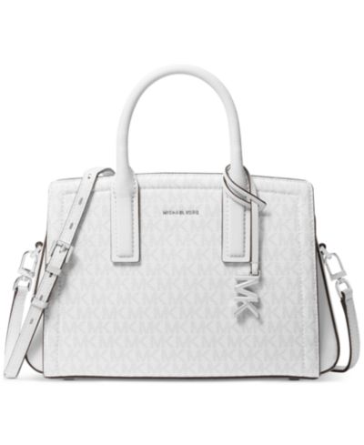 Michael Kors Laila Small Signature Logo Satchel Handbag