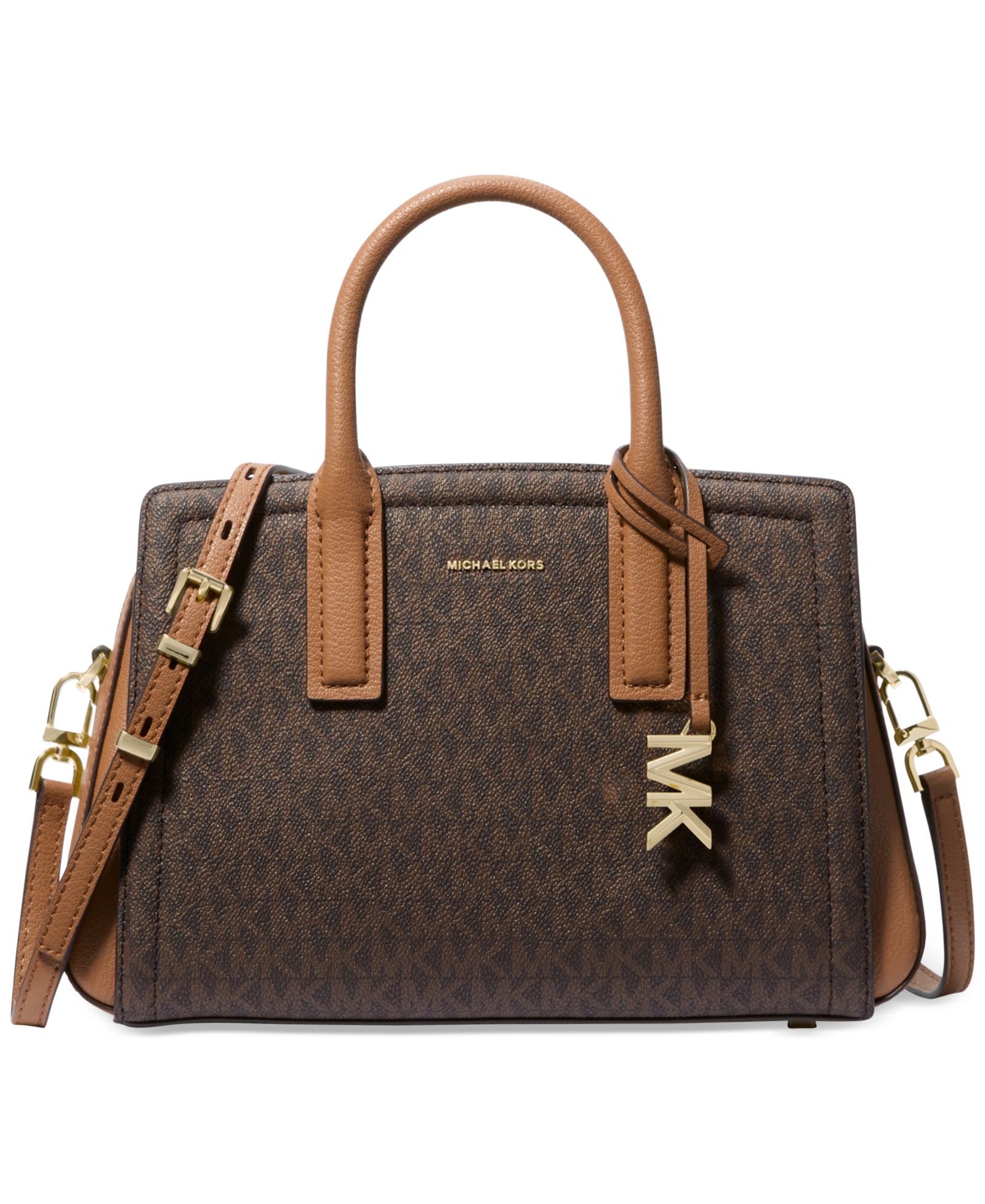 Сумка Michael Kors Laila Small Signature Logo Satchel