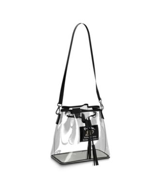 Сумка-ведро WEAR by Erin Andrews Purdue Boilermakers Clear Stadium Bucket Purse