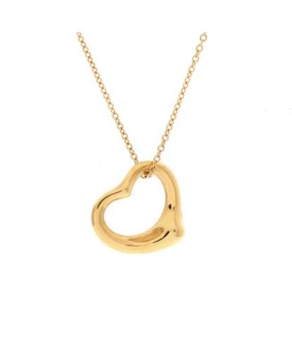 Подвеска-ожерелье Tiffany & Co Elsa Peretti Open Heart Pre-Owned
