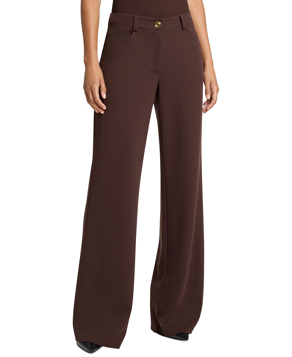Michael Kors Women's High-Waisted Bootcut Pants, Macy's Exclusive
