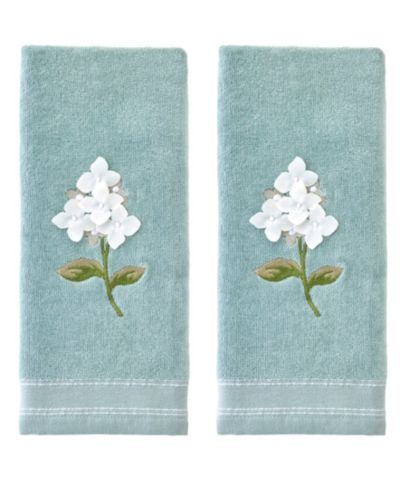 SKL Home набор из 2 полотенец для рук с принтом Hydrangea