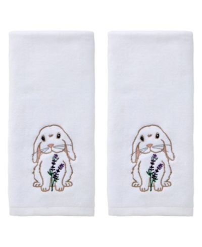 SKL Home набор из 2 полотенец для рук Bunny Lop с декором
