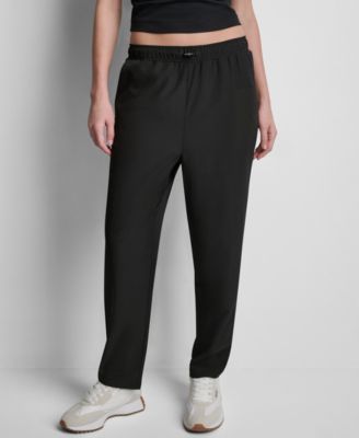 DKNY Sport Женские брюки с завышенной талией, зауженные, прямые