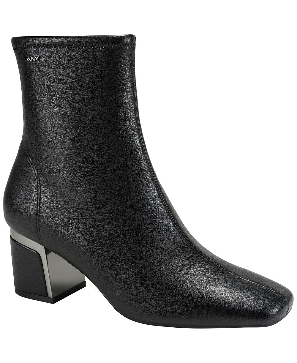 DKNY Women's Chiara Heeled Dress Booties