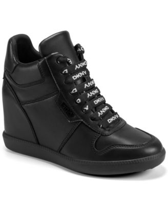 Женские кеды DKNY Sereina Lace-Up Wedge Sneakers