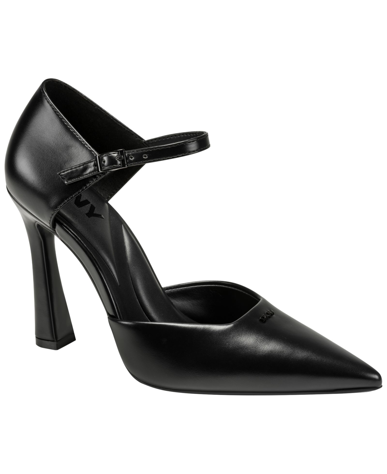 DKNY Women's Catcher Ankle Strap Pointed Toe Pumps