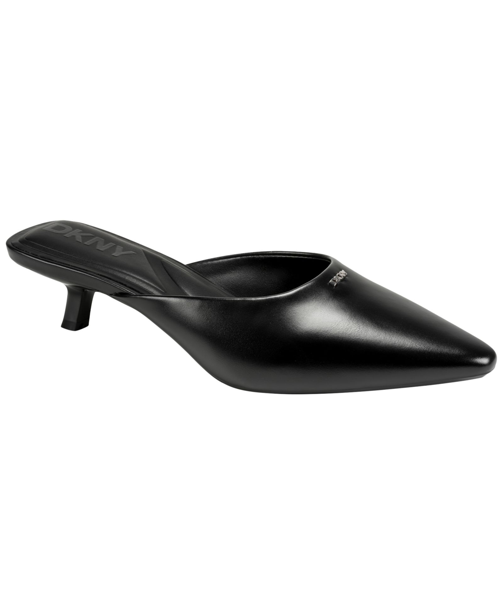 DKNY Women's Nabil Mule Kitten Heel Pumps