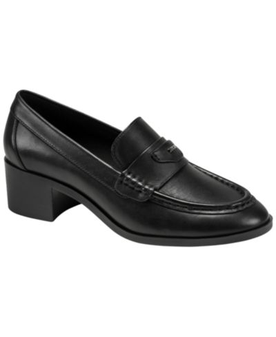 Женские слипоны-лоферы на каблуке DKNY Londy