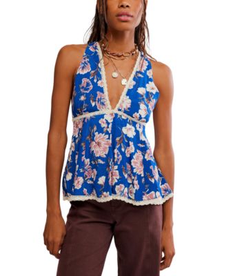 Женский топ Free People Rome Printed V-Neck Tank Top