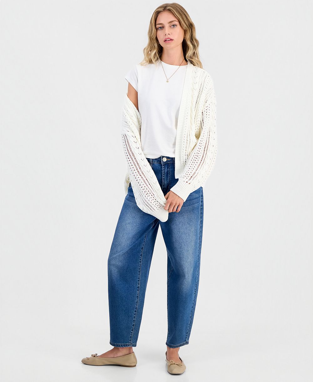 Детский кардиган Hippie Rose Pointelle Open-Front