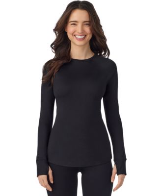 Cuddl Duds Women's Thermawear Long-Sleeve Crewneck Top